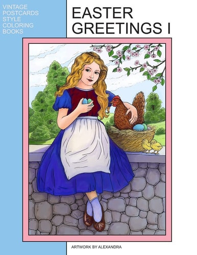 Easter Greetings I Coloring Book