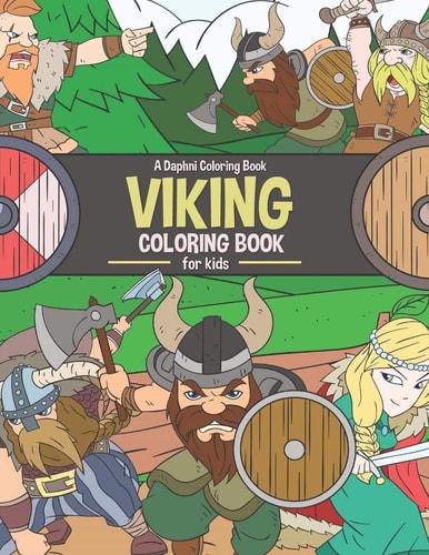 Viking Coloring Book for Kids