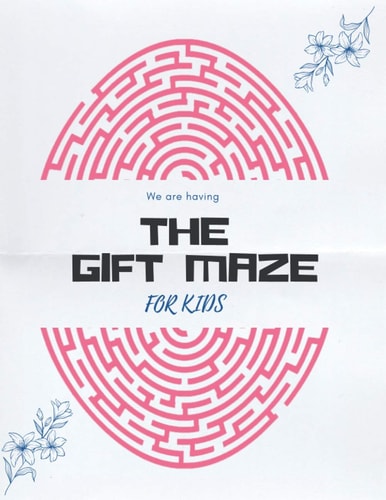 The Gift Maze For Kids Mazes For Kids Ages 5-8, 3-5, 4-8 - Maze Activity Book Ages 1-4, 4-6, 6-8, 6-10, 8-10, 8-12, 9-12, 10-12 ( Fun & Challenging Maze Activity Book ) Workbook, Perfect Puzzle Gift & Brain Games And Solving Problems For Boys & Girls 100