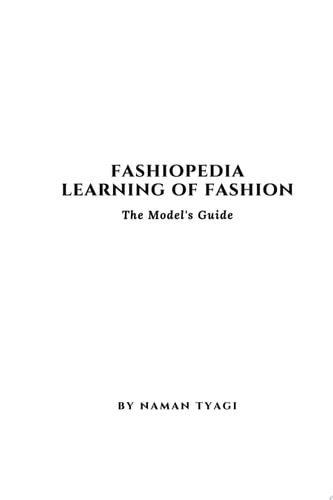 Fashiopedia - Learning of Fashion The Model's Guide