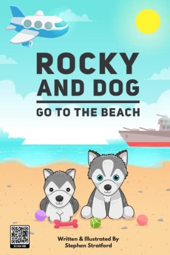 Rocky and Dog Go to the Beach