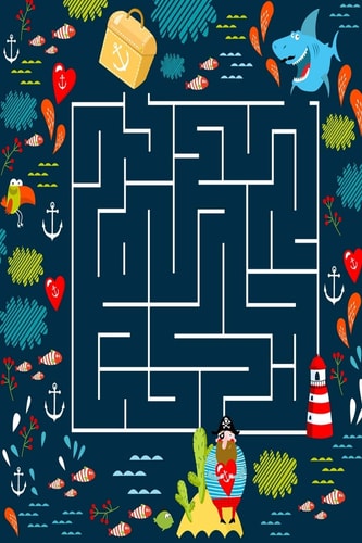 CDC Approved Totally Awesome Book of Mazes for Smart Kids