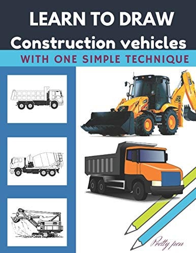 Learn to Draw Construction Vehicles With One Simple Technique