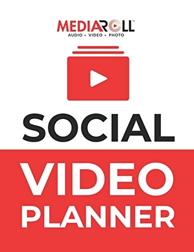 Media Roll Social Video Planner: Black and White