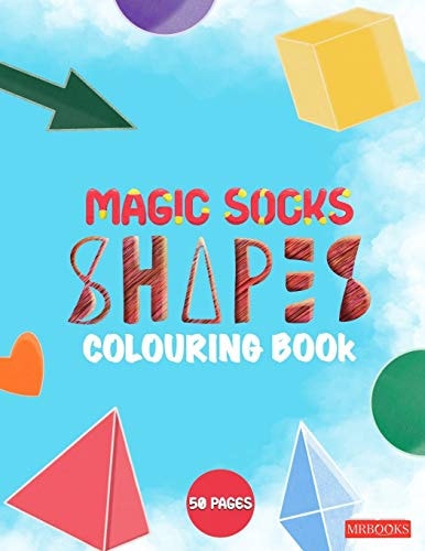 Magic Socks Colouring Book Shapes & Sweets