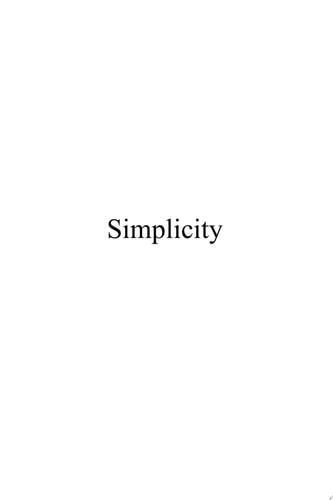 Simplicity The Three Mountains: Simplicity, Compassion, and Hope