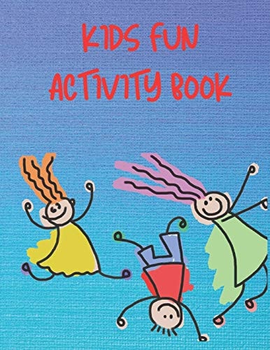 Kids Fun Activity Book Keeping Kids Minds Active
