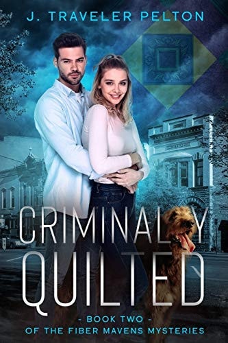 Criminally Quilted Book Two of the Fiber Mavens Mysteries.