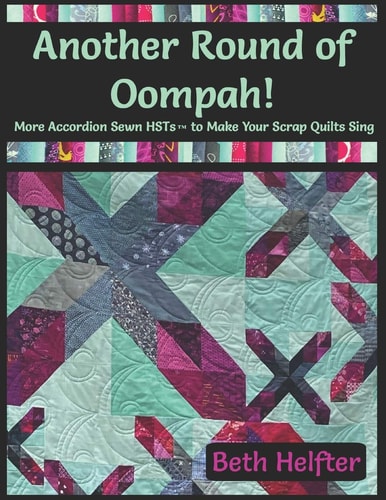 Another Round of Oompah! More Accordion Sewn HSTs(TM) to Make Your Scrap Quilts Sing