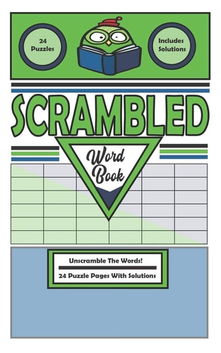 Scrambled Word Book Unscramble Words For Fun - Word Unscramble Activity Book - Spelling Scramble - Word Jumble Book