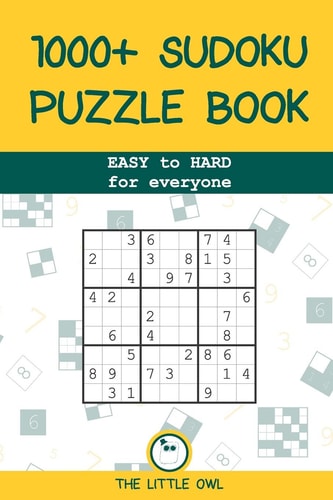 1000+ Sudoku Puzzle Books EASY to HARD for Everyone