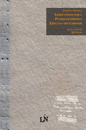 Liner Notes for a Pithecanthropus Erectus Sketchbook