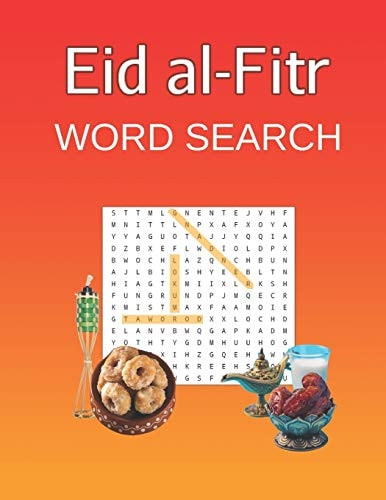 Eid Al-Fitr Word Search Eid Mubarak Puzzle Book for Teens and Adults