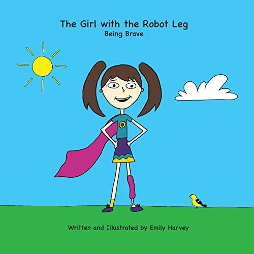 The Girl with the Robot Leg Being Brave