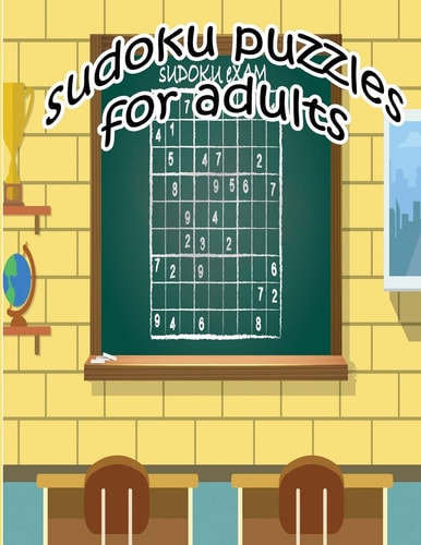 Sudoku Puzzles for Adults Brain Game for Adults, Easy Puzzle Book for Major