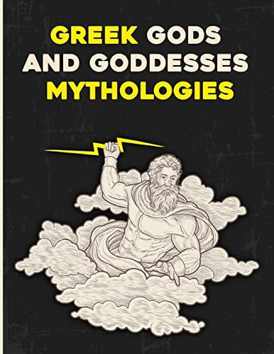 Greek Gods and Goddesses Mythologies Large Print Word Search and Intricate Mazes Activity with Easy to Medium and Extreme Sudoku Puzzles for Adult Anxiety Ancient Egyptian, Roman, Norse Heroes, Monsters Myths and More!