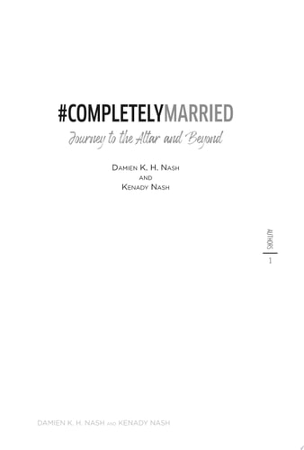 #CompletelyMarried Journey to the Altar and Beyond