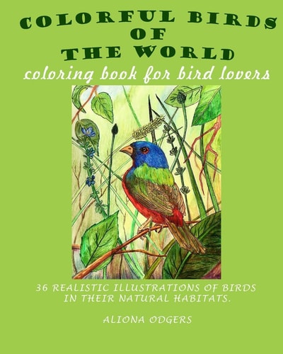 Colorful Birds of the World Coloring Book for Bird Lovers