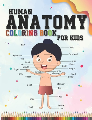Human Anatomy Coloring Book for Kids An Entertaining and Instructive Guide to the Human Body - Organs, Body Systems, Body Parts... (childrens Activity and Coloring Books)