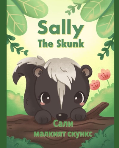 Sally the Skunk (Сали, Малкият Скункс) A Dual-Language Book in Bulgarian and English