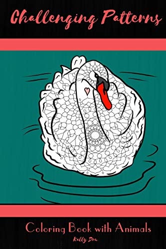 Challenging Patterns Coloring Book with Animals