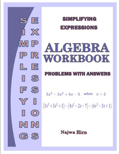 Algebra Workbook Simplifying Expressions