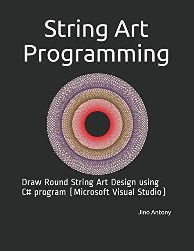 String Art Programming Draw Round String Art Design Using C# Program (Microsoft Visual Studio)