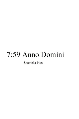 7 59 Anno Domini