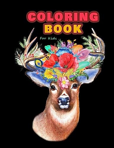 Coloring Book For Kids Cutest and Playful Coloring Book for Learning and Relaxing to Improve Your Kids' Skills
