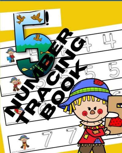 Number Tracing Book A Book of 72 Pages, the Size of 10/10, in which Everything a Child Needs to Enter the World of Numbers