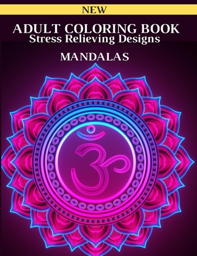 Adult Coloring Book Stress Relieving Designs Mandalas Coloring Book For Adults