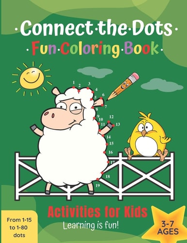 Connect the Dots Fun Coloring Book Activities for Kids