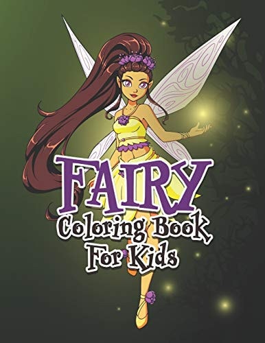 Fairy Coloring Book For Kids Unique Fairy Coloring Book For Kids Ages 4-8, Fairy Activity Book, 41 Individual Designs, 8.5 X 11 Inches