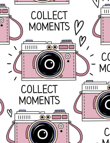 Photo Album for Special Moments Collect Moments, Photo Album 8,5 X 11, Cute and Funny Photo Book, For Memories