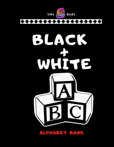 Black and White Alphabet Book ABC