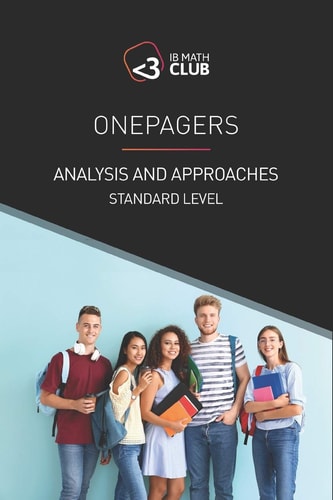 Onepagers Analysis and Approaches Standard Level