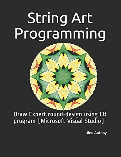 String Art Programming Draw Expert Round-design Using C# Program (Microsoft Visual Studio)