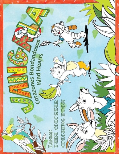 Jangala Corazones Bondandosos Libro Para Colorear