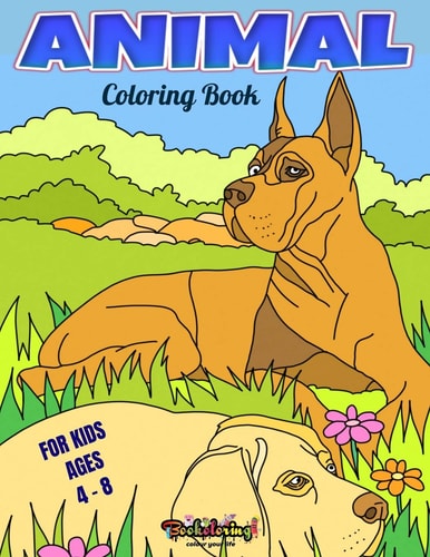Animal Coloring Book Coloring Book for Kids Ages 4 - 8