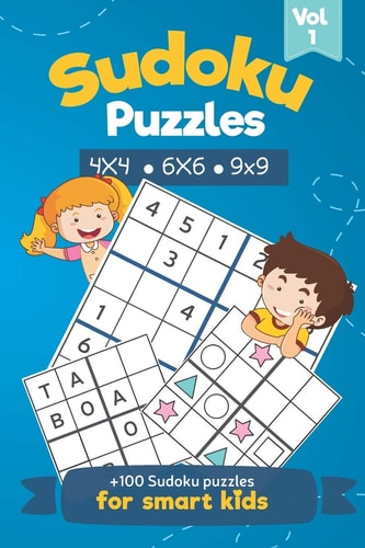 Sudoku Puzzles for Smart Kids +100 Fun Logic Sudoku Puzzles, Brain Teaser Workout