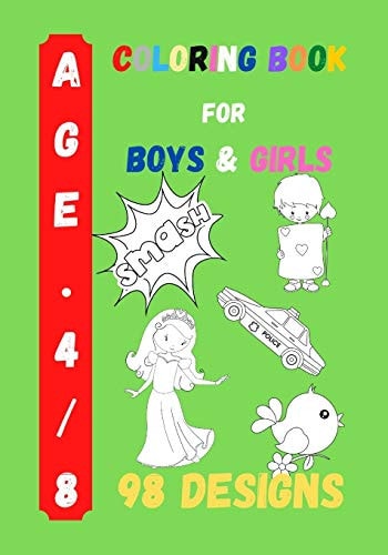 Coloring Book for Boys and Girls Kids Coloring Activity