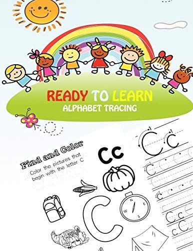 Ready to Learn Alphabet Tracing Abc Learning and Alphabet Recognition Workbook