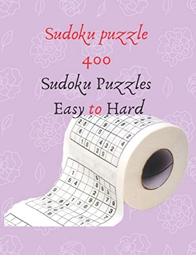 Sudoku Puzzle 400 Sudoku Puzzles Easy to Hard Sudoku Puzzle Book for Adults from Easy to Hard & Very Hard