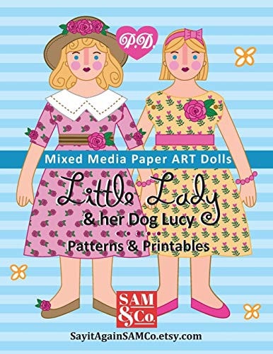 Little Lady Paper ART Dolls Patterns & Printables