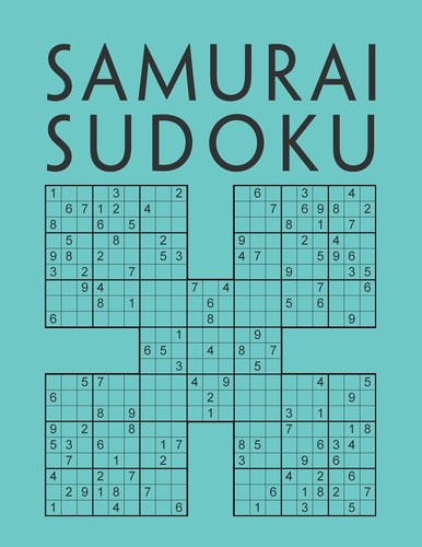 Samurai Sudoku 1000 Sudokus Overlapping Into 200 Samurai Style Puzzles Multi-Level Sudoku Variant Activity Book For Adults