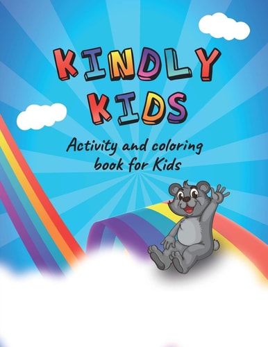 Kindly Kids Activity and Coloring Book for Kids Activity and Coloring Book, Trace Numbers, Shapes Practice Workbook for Preschoolers, Kindergarten and Kids