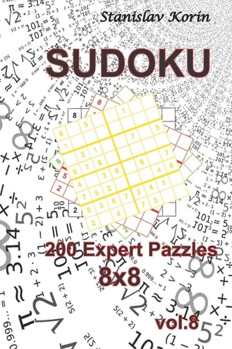 Sudoku 200 Expert Puzzles 8x8 Vol. 8