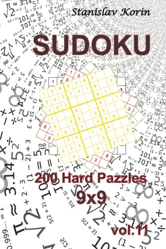 Sudoku 200 Hard Puzzles 9x9 Vol. 11