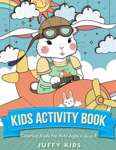 Kids Activity Book Animals Coloring Book for Toddlers, Kids Ages 2-4, Early Learning, Preschool and Kindergarten (Book 1)