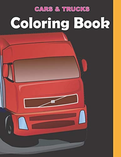 Cars and Trucks Coloring Books